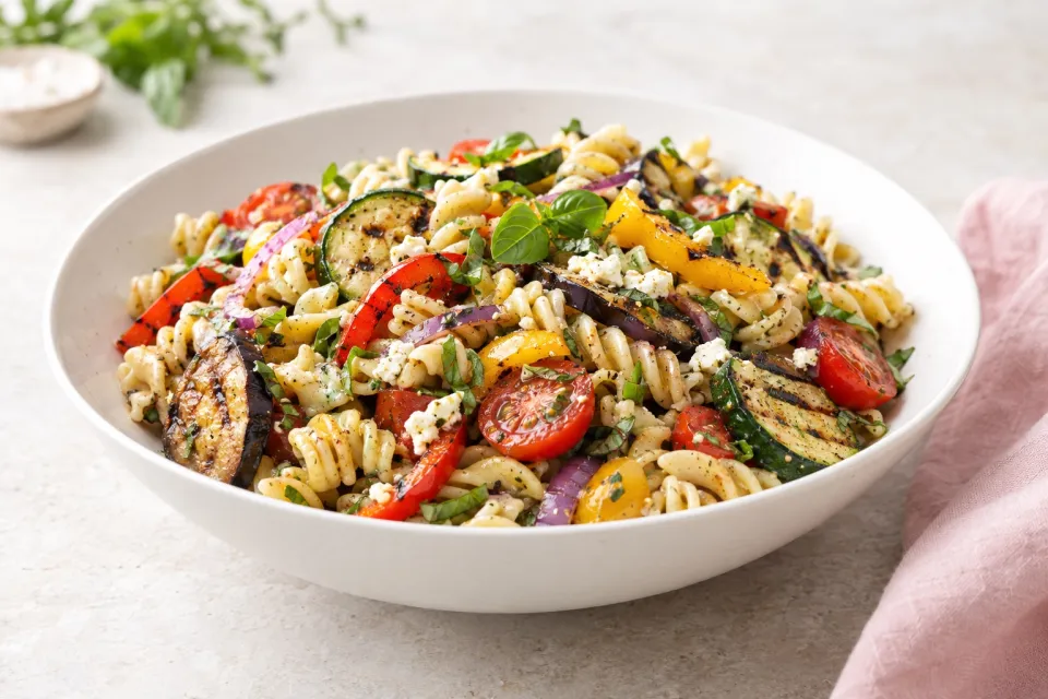 Grilled Vegetable Pasta Salad