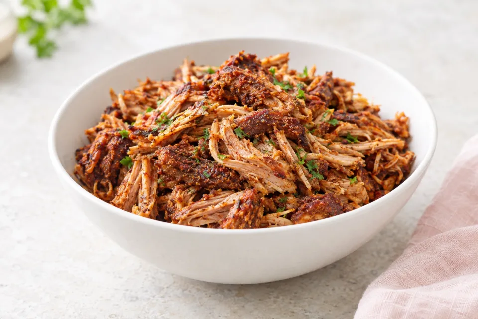 Chili Rubbed Pulled Pork