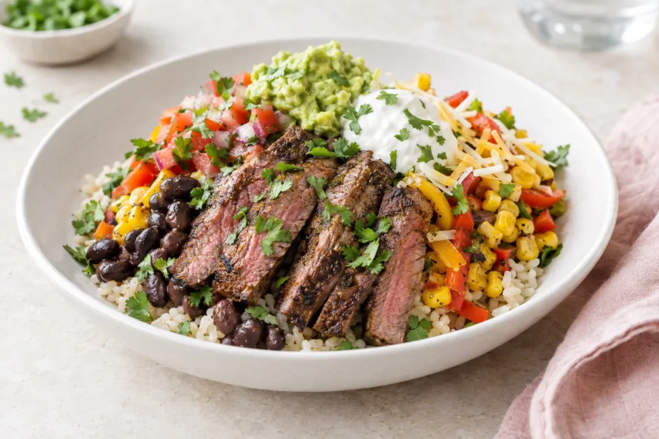 Southwest Steak Bowls