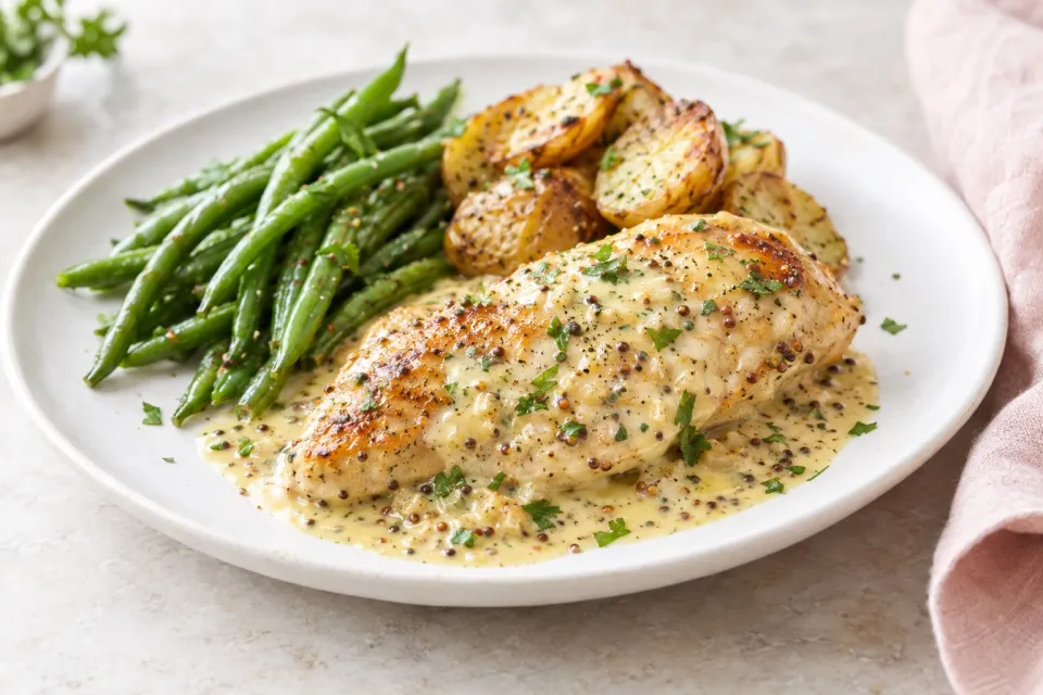 Creamy Dijon Mustard Chicken