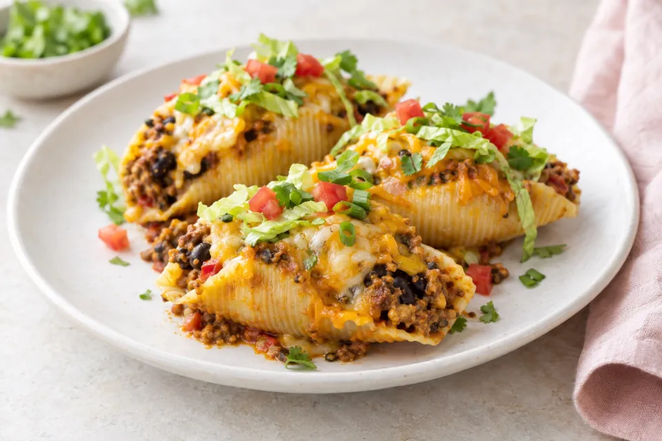 Taco Stuffed Shells