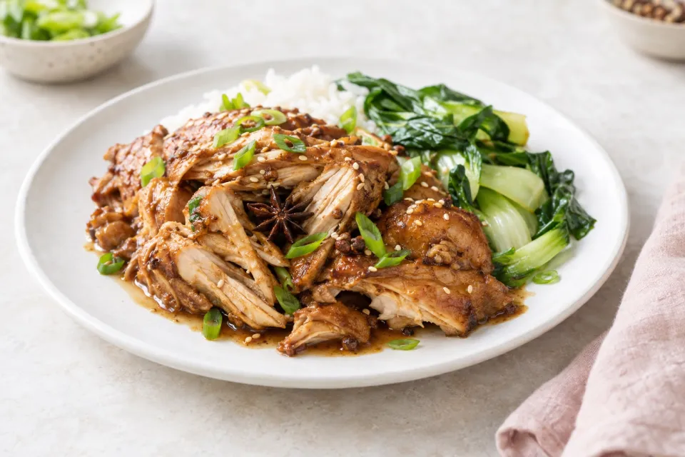 Slow Cooker 5 Spice Chicken