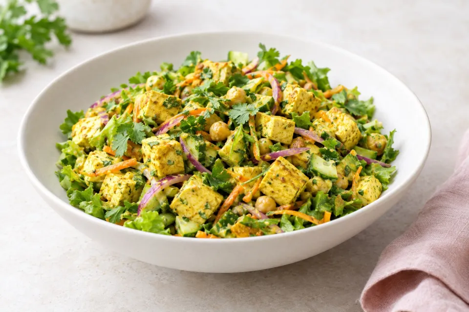 Curried Tofu Salad