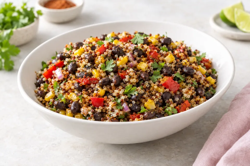 Smoky Quinoa and Black Bean Salad