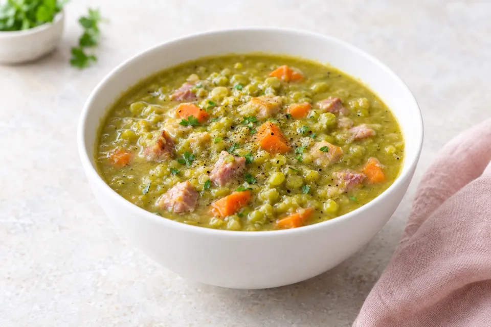 Pressure Cooker Split Pea Soup
