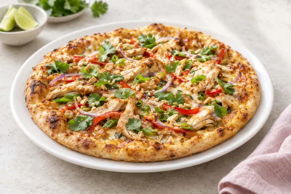 Thai Chicken Pizza