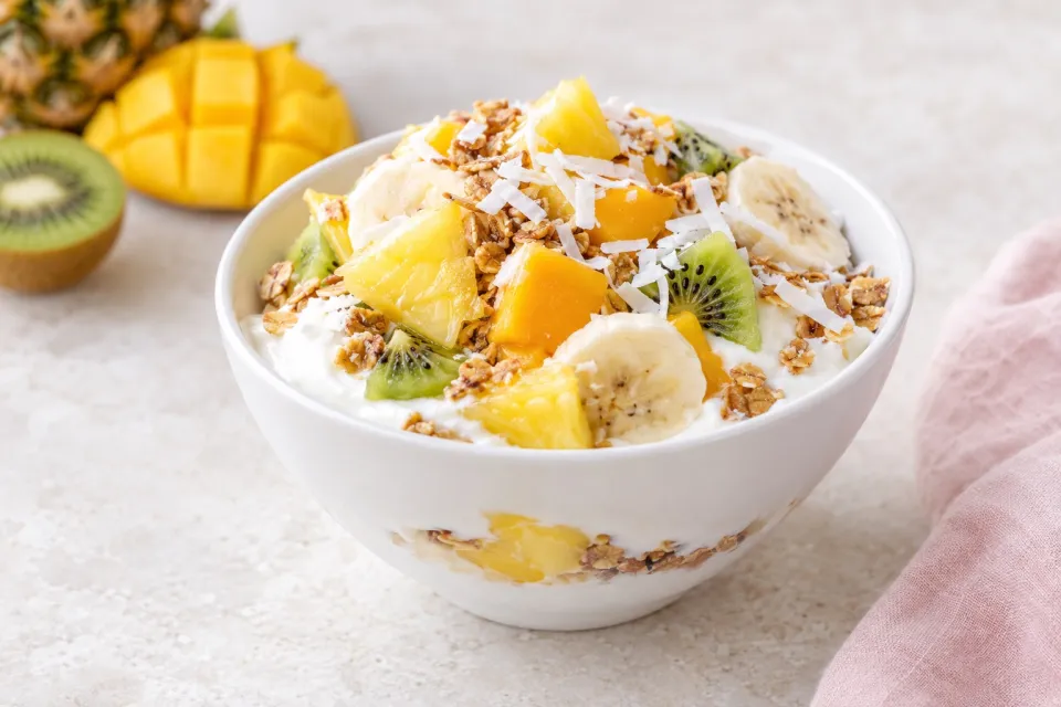 Tropical Yogurt Parfaits