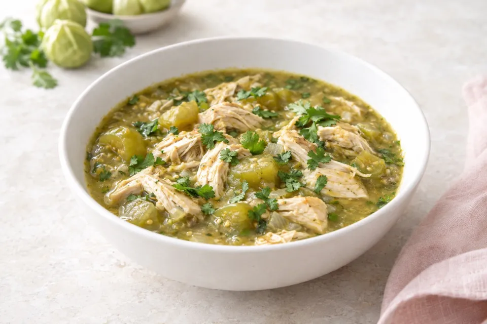 Tomatillo Chicken Stew