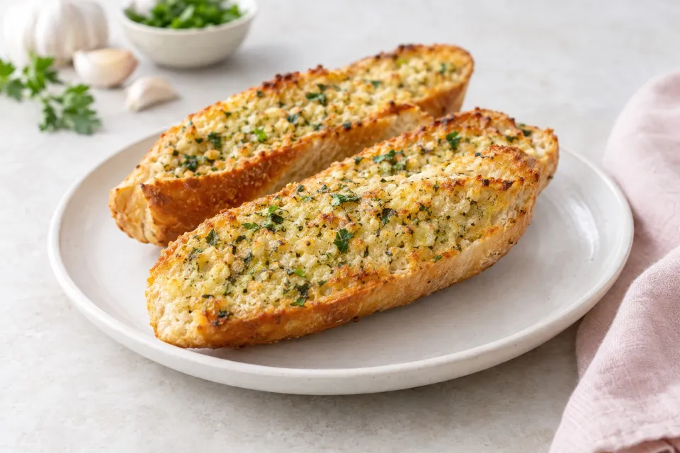 Homemade Freezer Garlic Bread