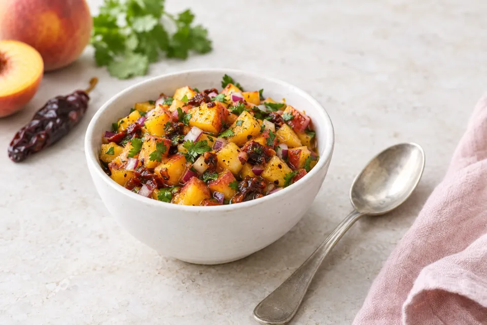 Chipotle Peach Salsa