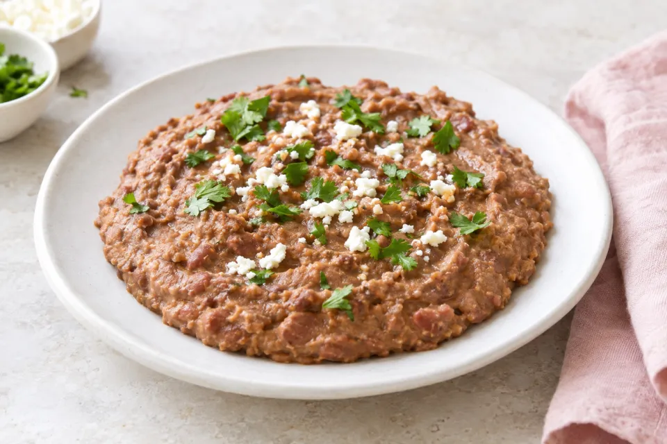 Better Than a Restaurant Instant Pot Refried Beans