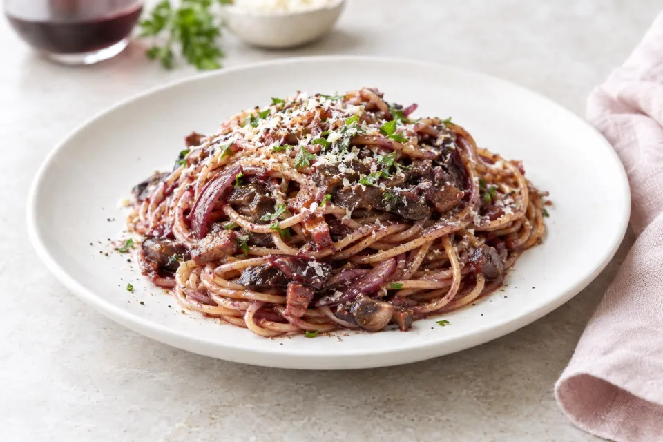 Red Wine Spaghetti