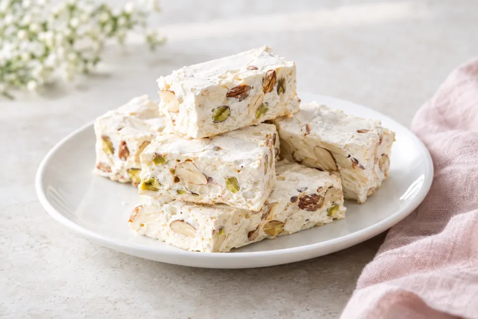 Fluffy Vanilla Nougat