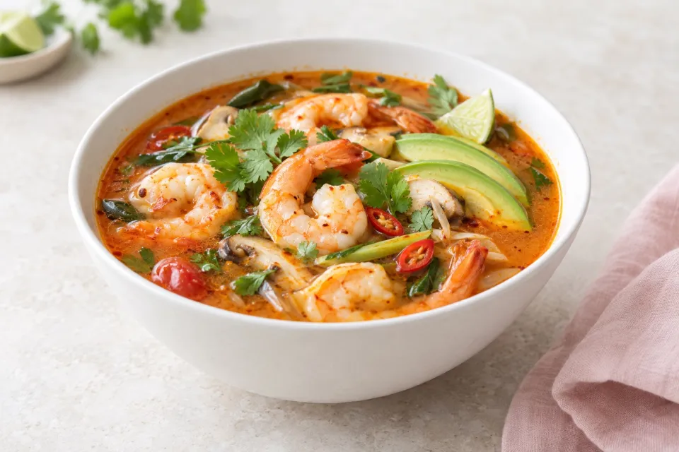 California Tom Yum Soup