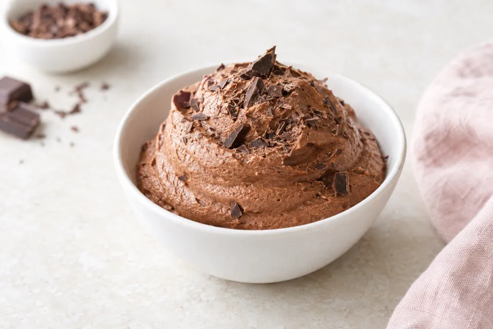 3-Ingredient Chocolate Mousse