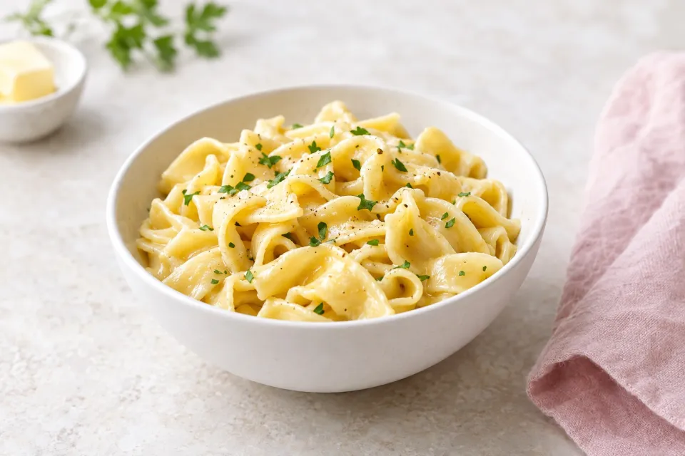 Easy Buttered Noodles