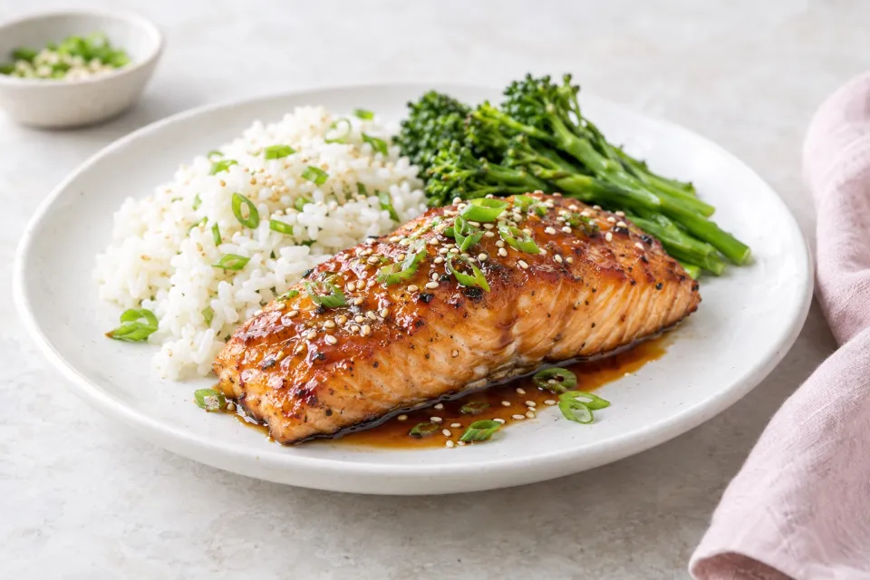 Teriyaki Glazed Salmon