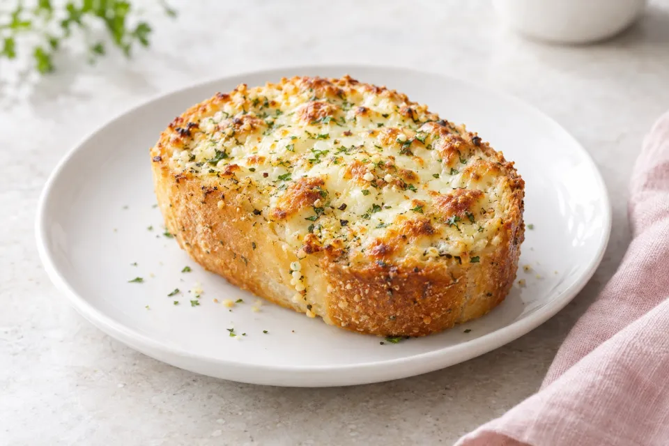 Single Serve Garlic Cheese Bread