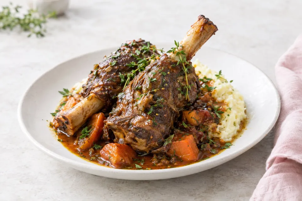 Braised Lamb Shanks