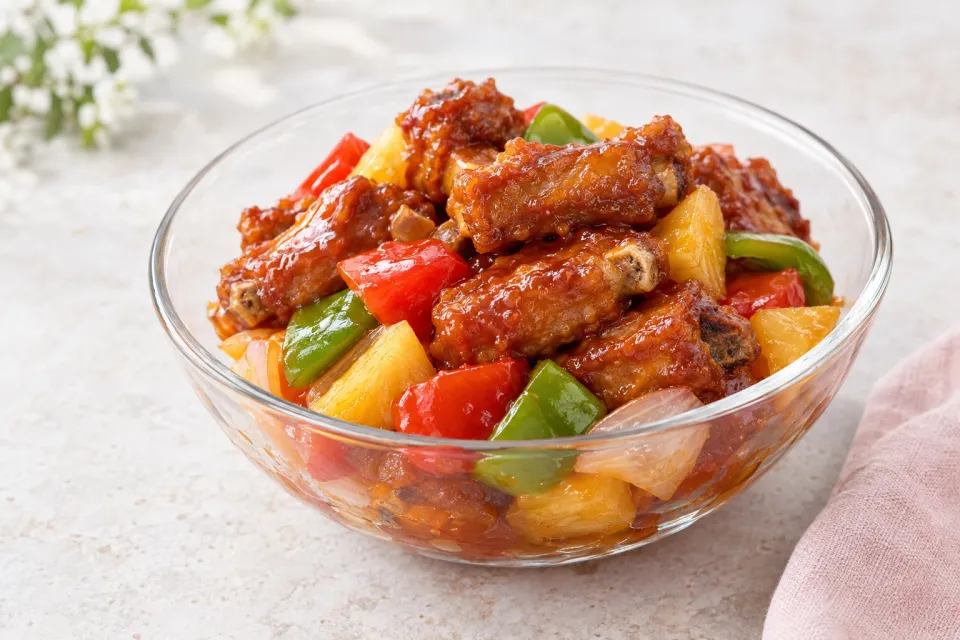Chinese Sweet & Sour Spare Ribs
