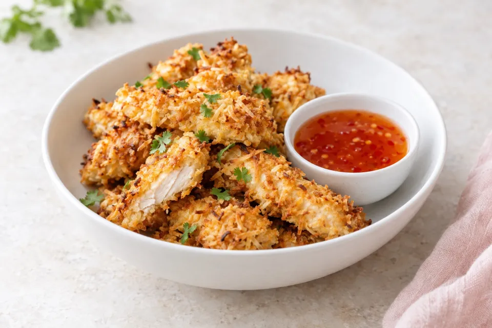 Coconut Chicken W/ Sweet Chili Dipping Sauce