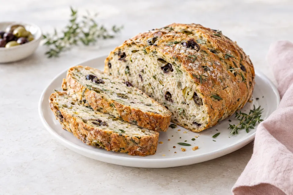 Olive Herb Bread