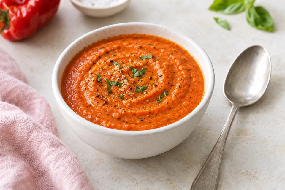 Creamy Roasted Red Pepper Sauce
