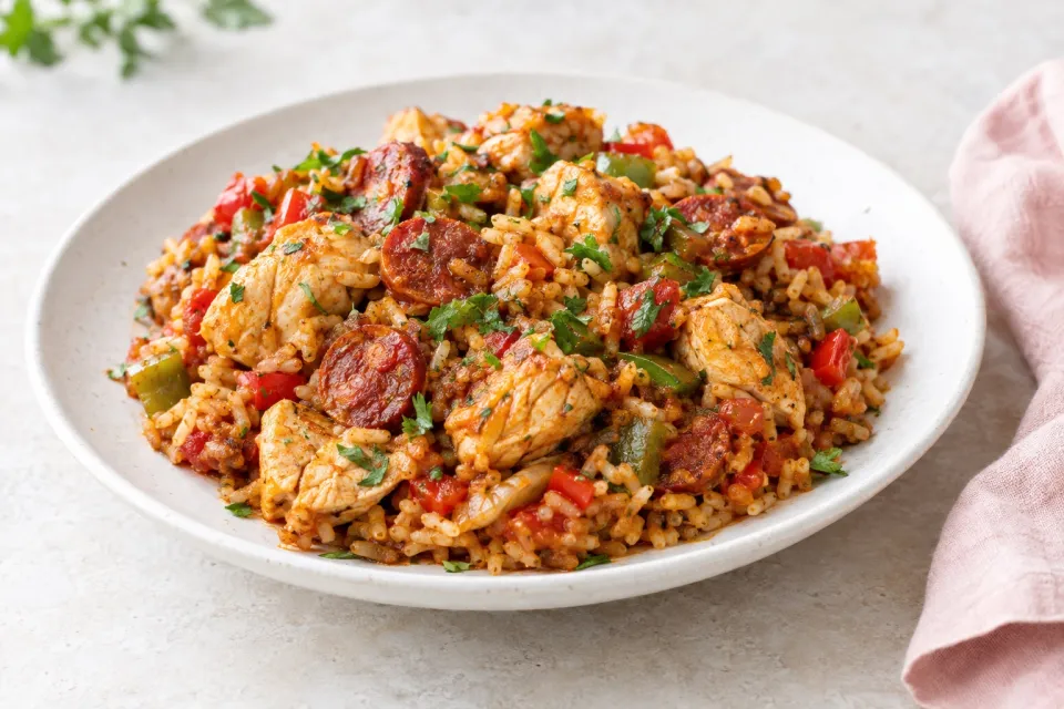 Chorizo Chicken Jambalaya