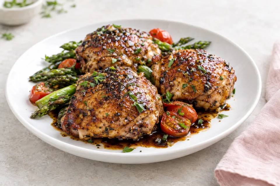 Balsamic Chicken Thighs