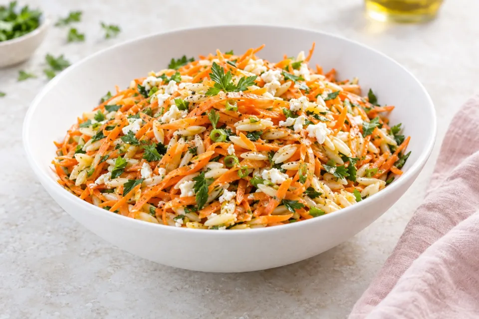 Carrot & Orzo Salad