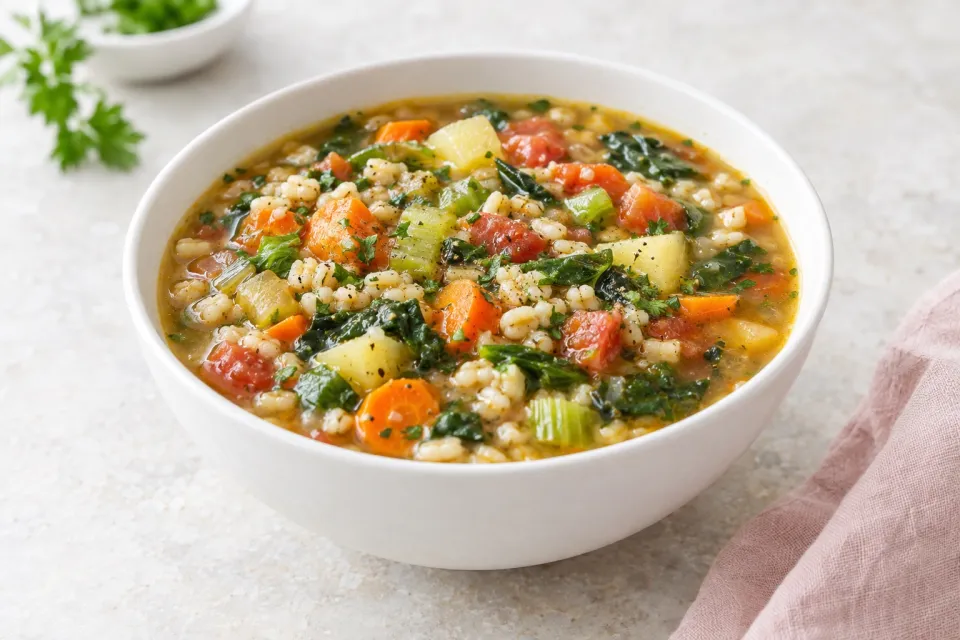 Vegetable Barley Soup