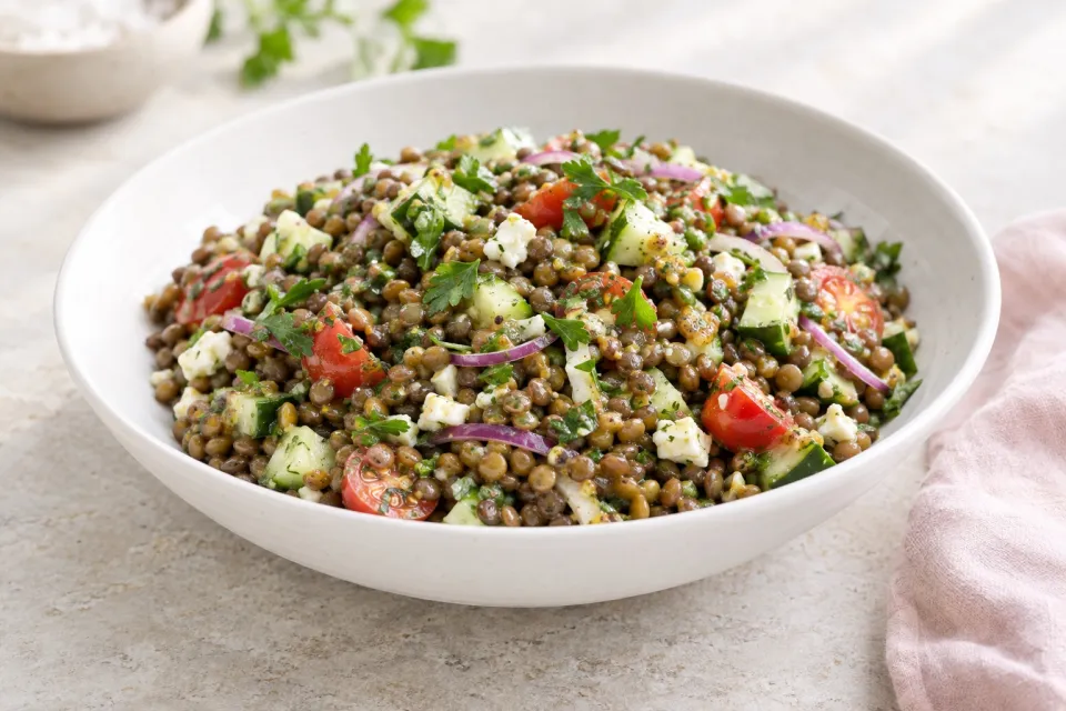Dijon Lentil Salad