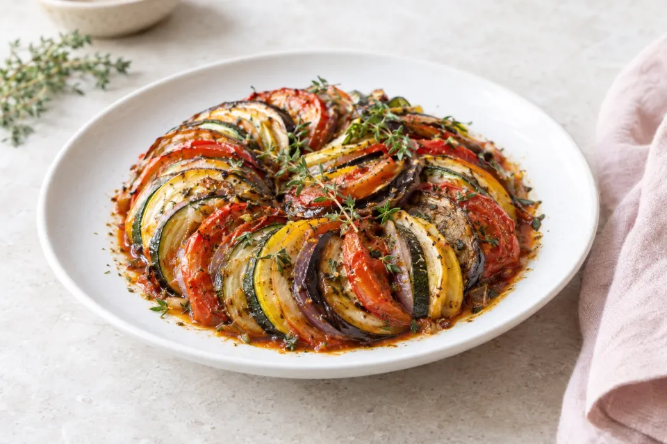 Oven Roasted Ratatouille