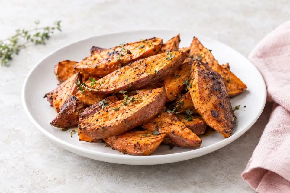 Smoky Roasted Sweet Potatoes