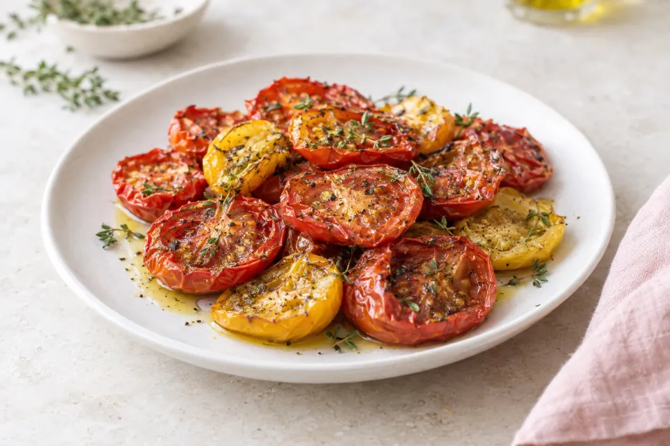 How to Make Slow Roasted Tomatoes