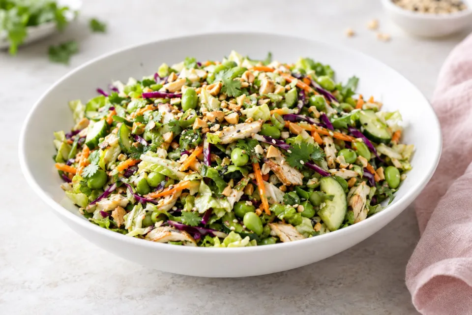 Low-Carb Asian Chopped Salad