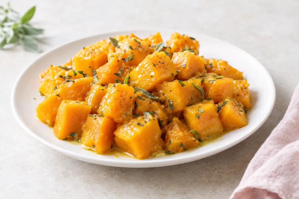 Slow Cooker Buttery Butternut Squash for a Crowd