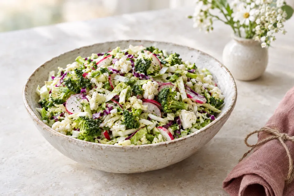 Crunchy Low-Carb Chopped Salad