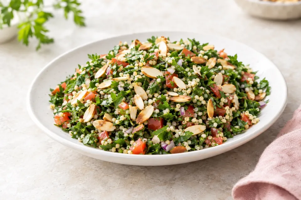 Kalyn's Tabbouleh with Almonds
