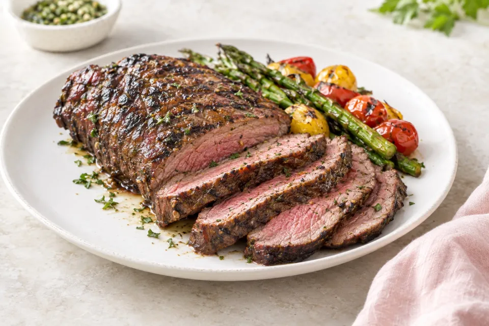 Carol's Completely Fabulous Steak Marinade and Grilled Tri-Tip