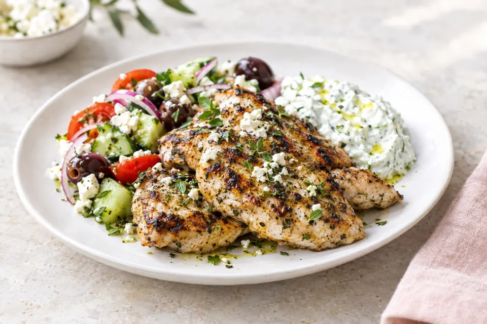 Very Greek Grilled Chicken
