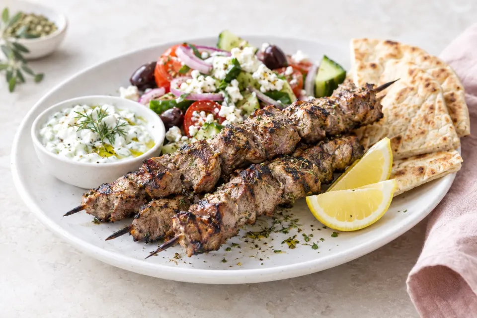 Greek Lamb Souvlaki