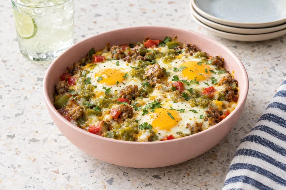 Chester's Low-Carb Southwestern Egg Skillet