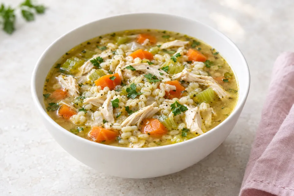 Chicken Barley Soup