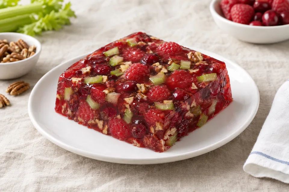 Double Berry Jello Salad