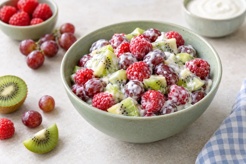 Easy Red and Green Fruit Salad