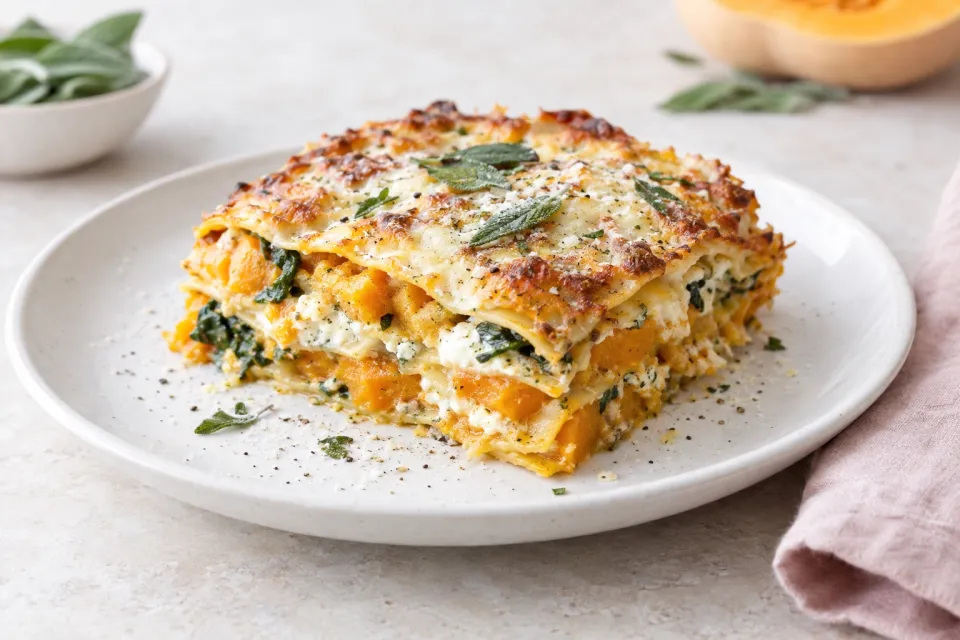 Butternut Squash Lasagna