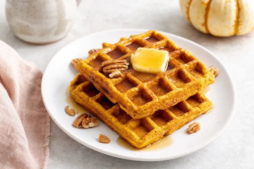 Pumpkin Waffles