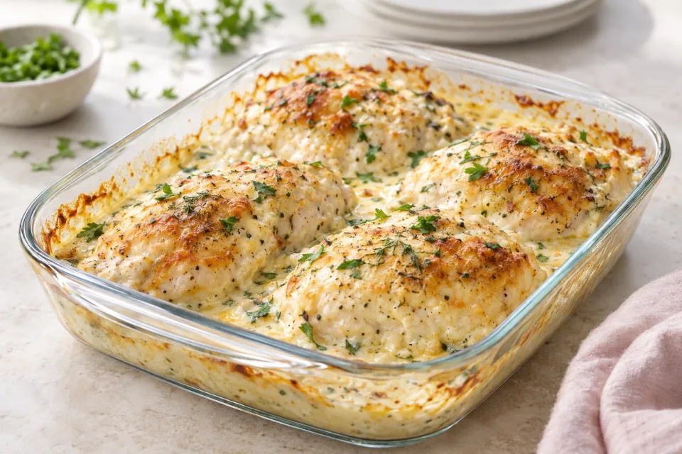 Easy Baked Sour Cream Chicken