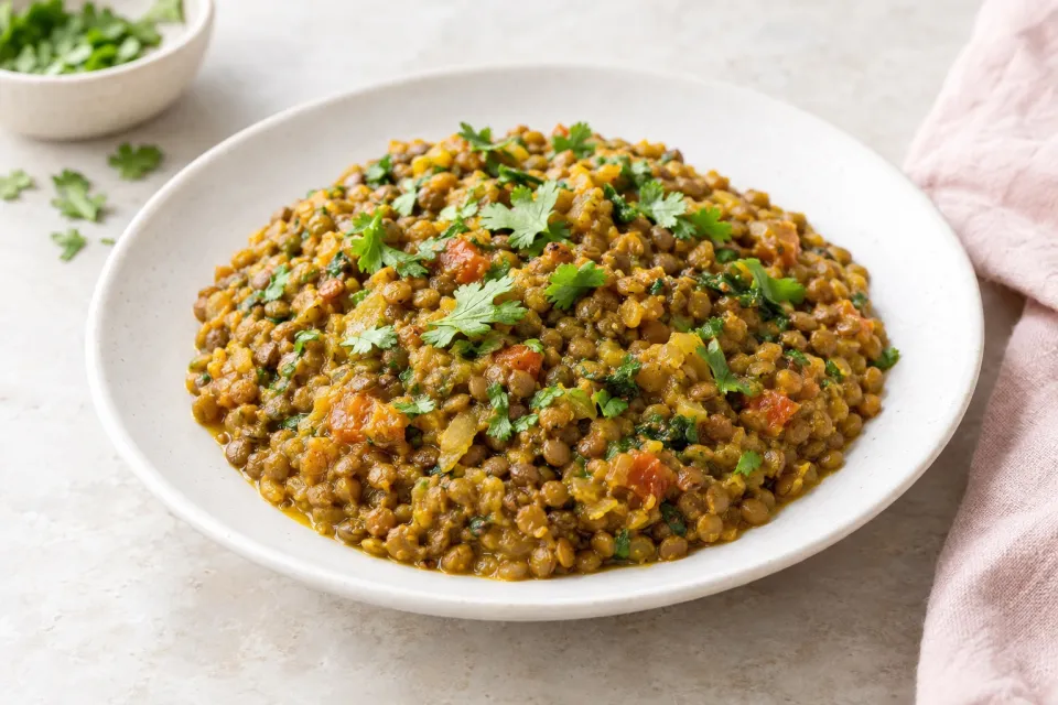 Indian Spiced Lentils